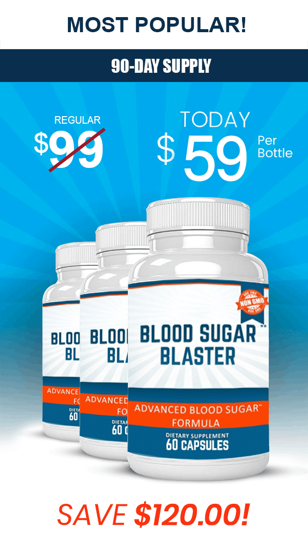 Blood Sugar Blaster 3 bottles – $177 most popular option